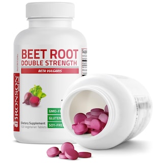 Foto 6 | Suplemento Bronson Beet Root Double Strength 4000 Mg 120 Comprimidos - Venta Internacional