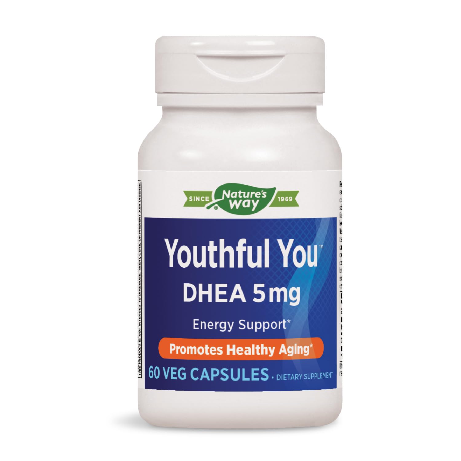 Foto 5 pulgar | Suplemento Nature's Way Youthful You Dhea 5 Mg 60 Cápsulas - Venta Internacional.