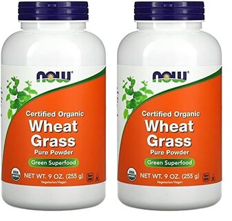 Foto 1 | Polvo De Hierba De Trigo Supplement Now, 250 Ml, 2 Unidades, Orgánico, Sin Ogm - Venta Internacional.
