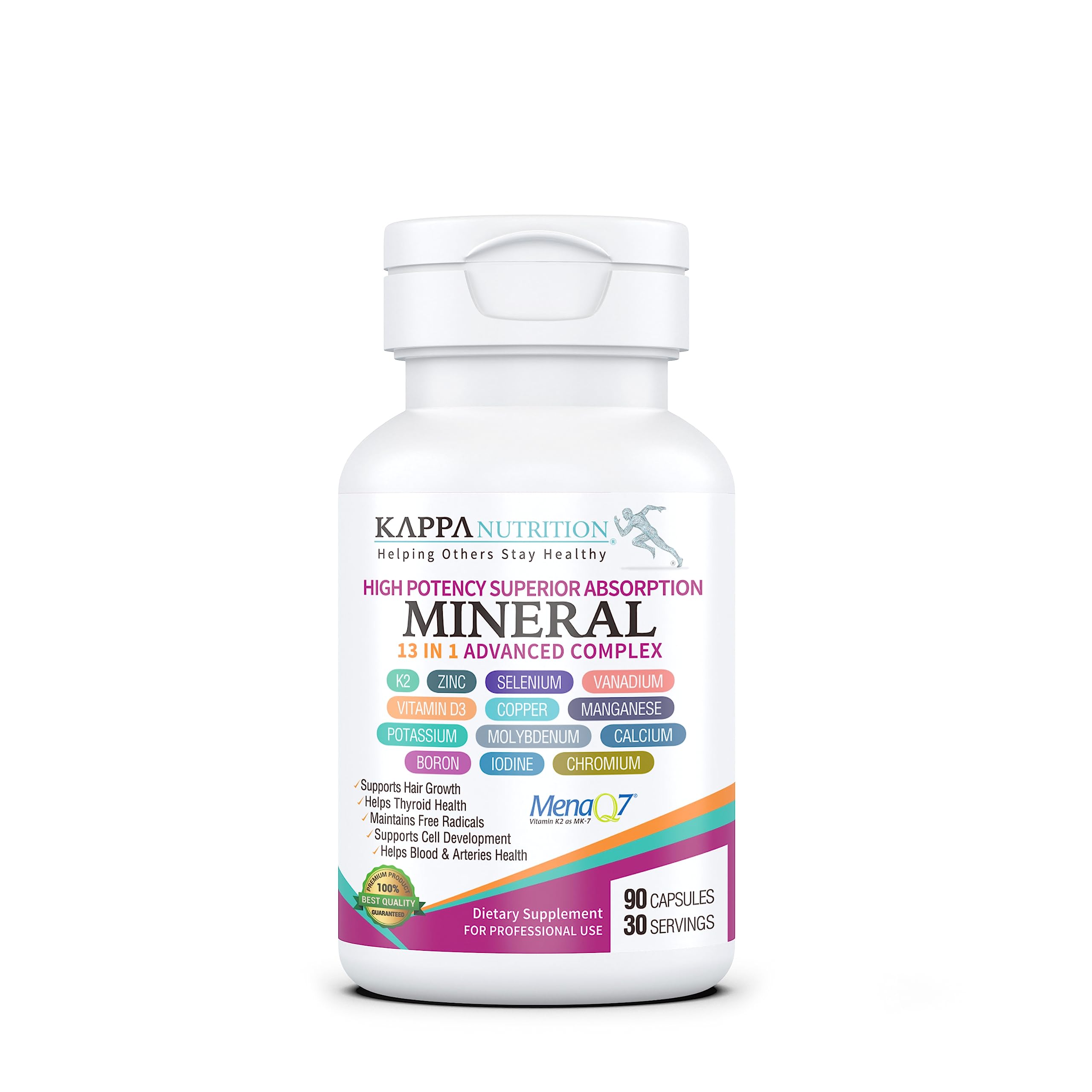 Foto 2 pulgar | (90 Cápsulas) Complejo Avanzado Kappa Nutrition Mineral 13 En 1 - Venta Internacional.