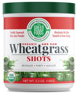 Foto 1 | Suplemento Green Foods Wheat Grass Shot, 30 Porciones, 150 Ml - Venta Internacional.