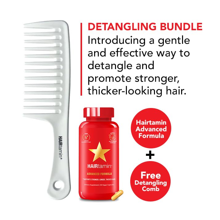 Foto 2 | Suplemento Hairtamin Advanced Vegan Biotina Para Cabello, Piel Y Uñas - Venta Internacional.