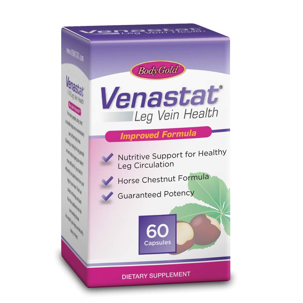 Suplemento Body Gold Venastat Leg Vein Health 60 Cápsulas - Venta Internacional.