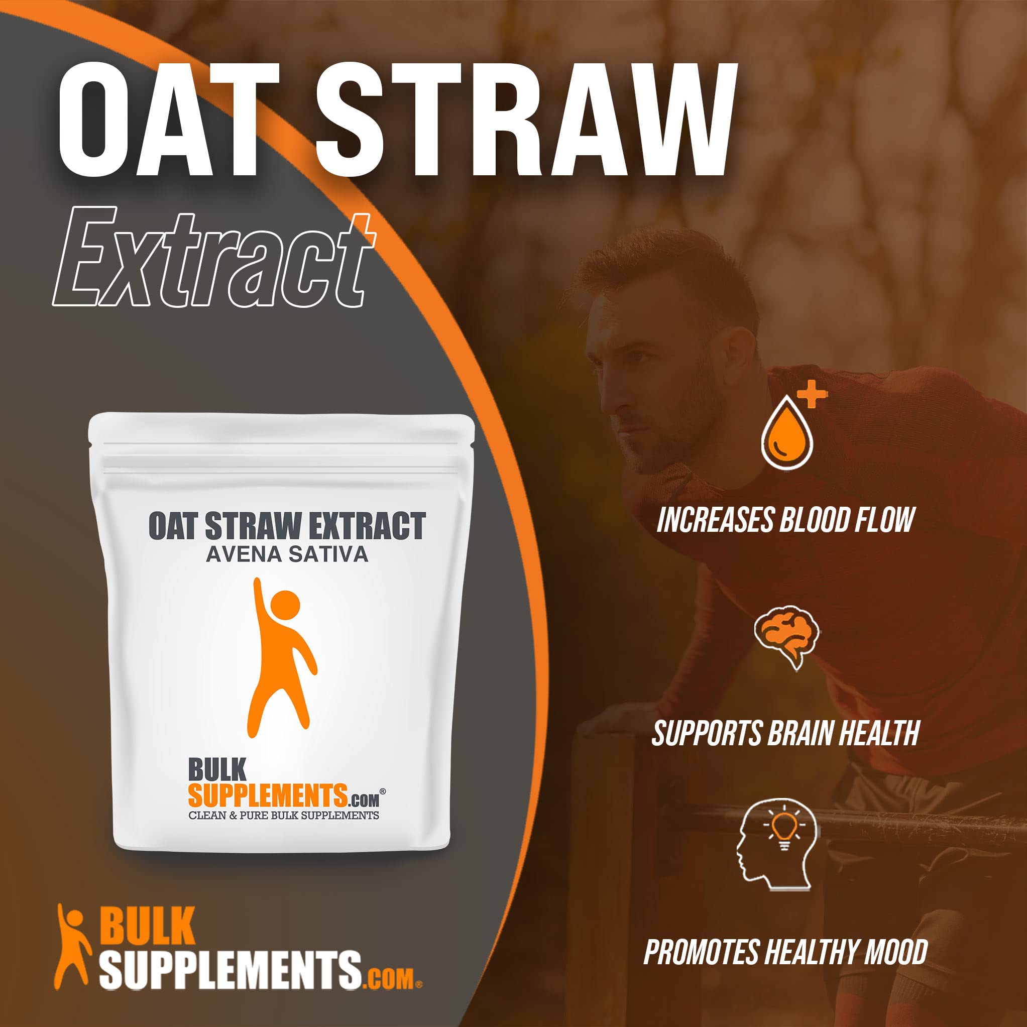Foto 4 pulgar | Suplemento Bulksupplements.com Extracto De Paja De Avena 100 G - Venta Internacional.
