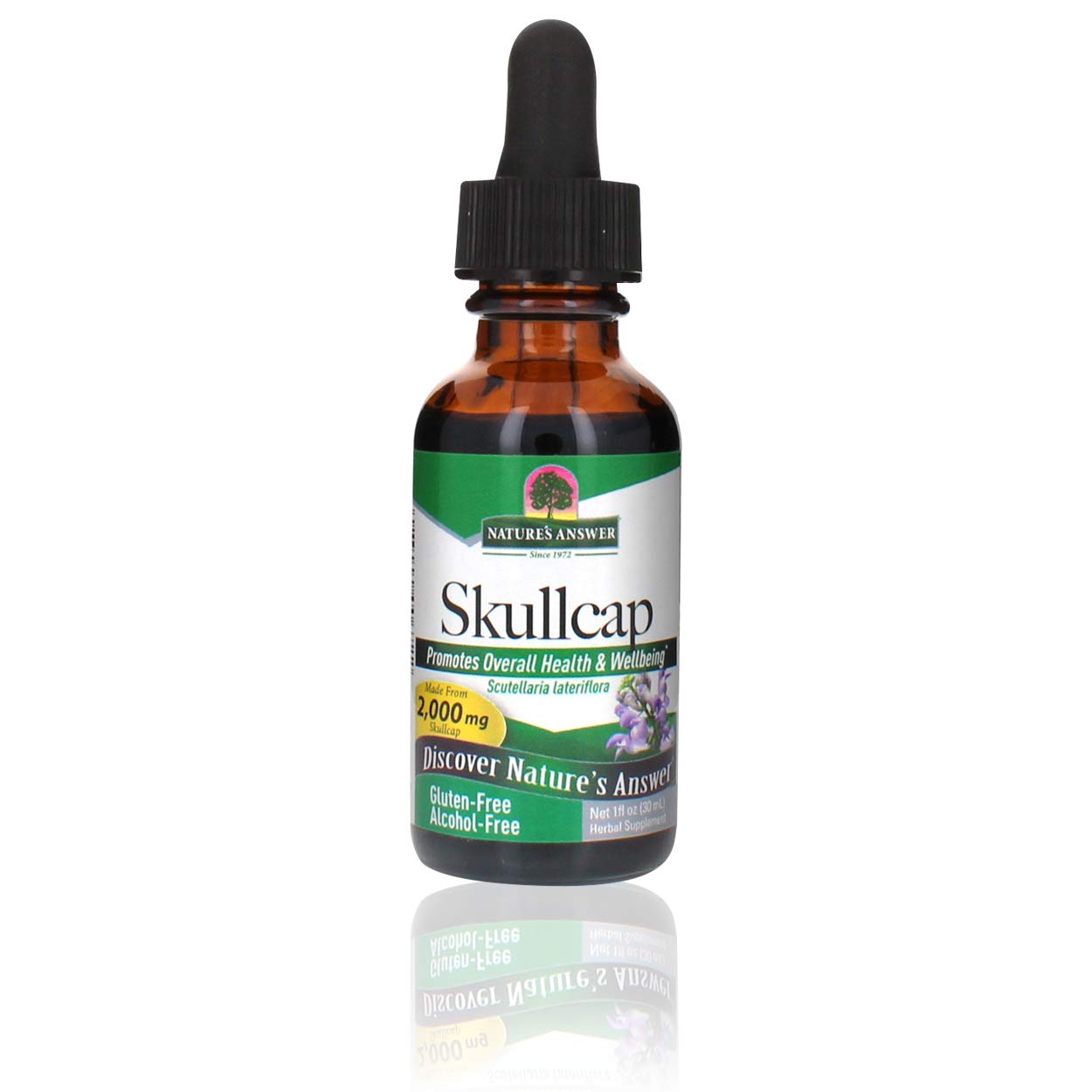 Foto 2 pulgar | Suplemento De Extracto De Hierba De Escutelaria De Nature's Answer, 30 Ml - Venta Internacional.
