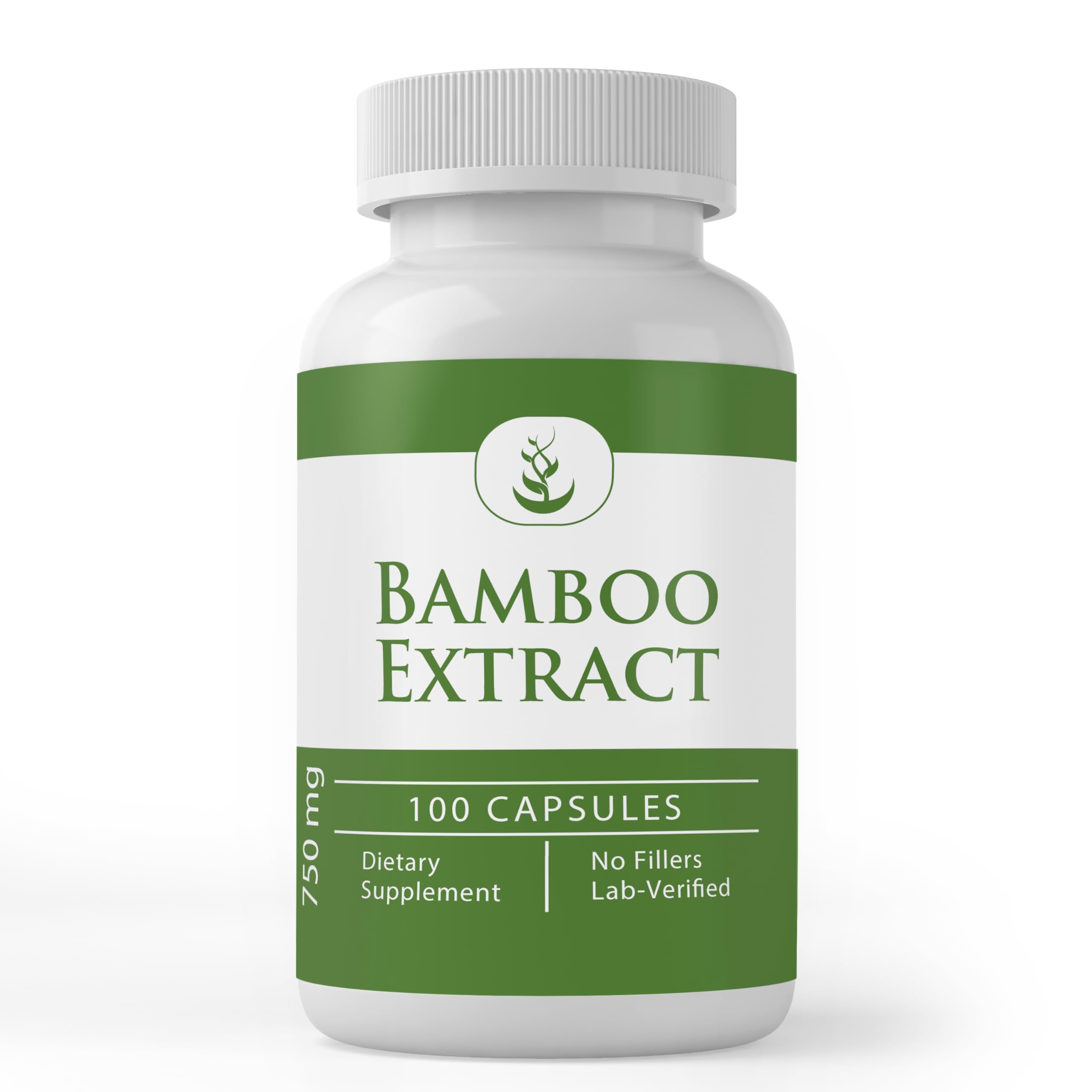 Foto 1 | Suplemento De Extracto De Bambú Con Ingredientes Orgánicos Puros, 100 Cápsulas - Venta Internacional.