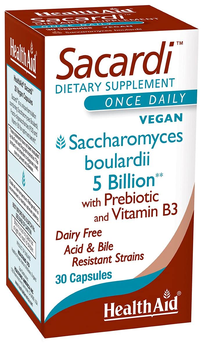 Foto 2 pulgar | Suplemento Healthaid Sacardi De 5 Mil Millones Con Vitamina B3, 30 Unidades - Venta Internacional.