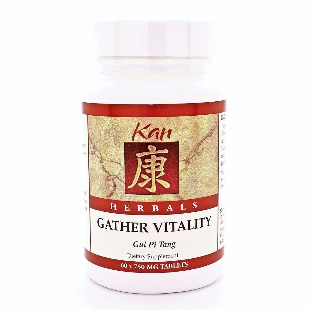 Foto 2 pulgar | Suplemento Kan Herbs Gather Vitality 60 Comprimidos - Venta Internacional.