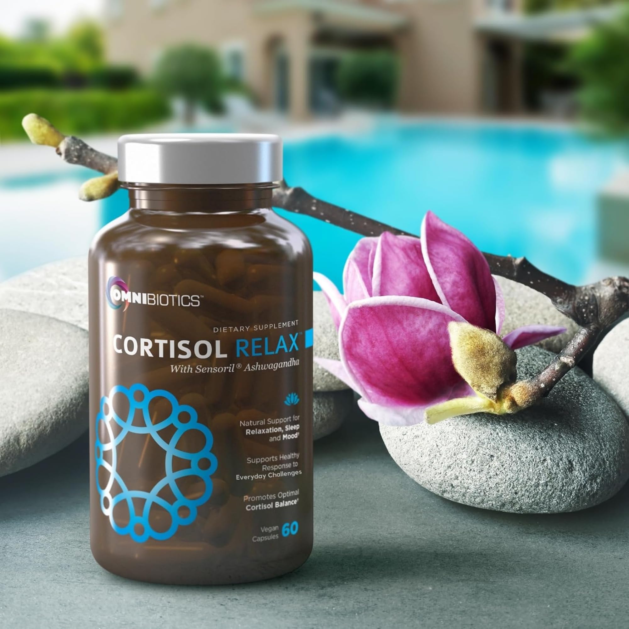 Foto 5 pulgar | Suplemento Cortisol Relax de Omnibiotics con Ashwagandha 60 Cápsulas - Venta Internacional