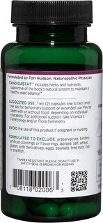 Foto 3 | Suplemento Vitanica Candidastat Balanced Support 60 Cápsulas - Venta Internacional.