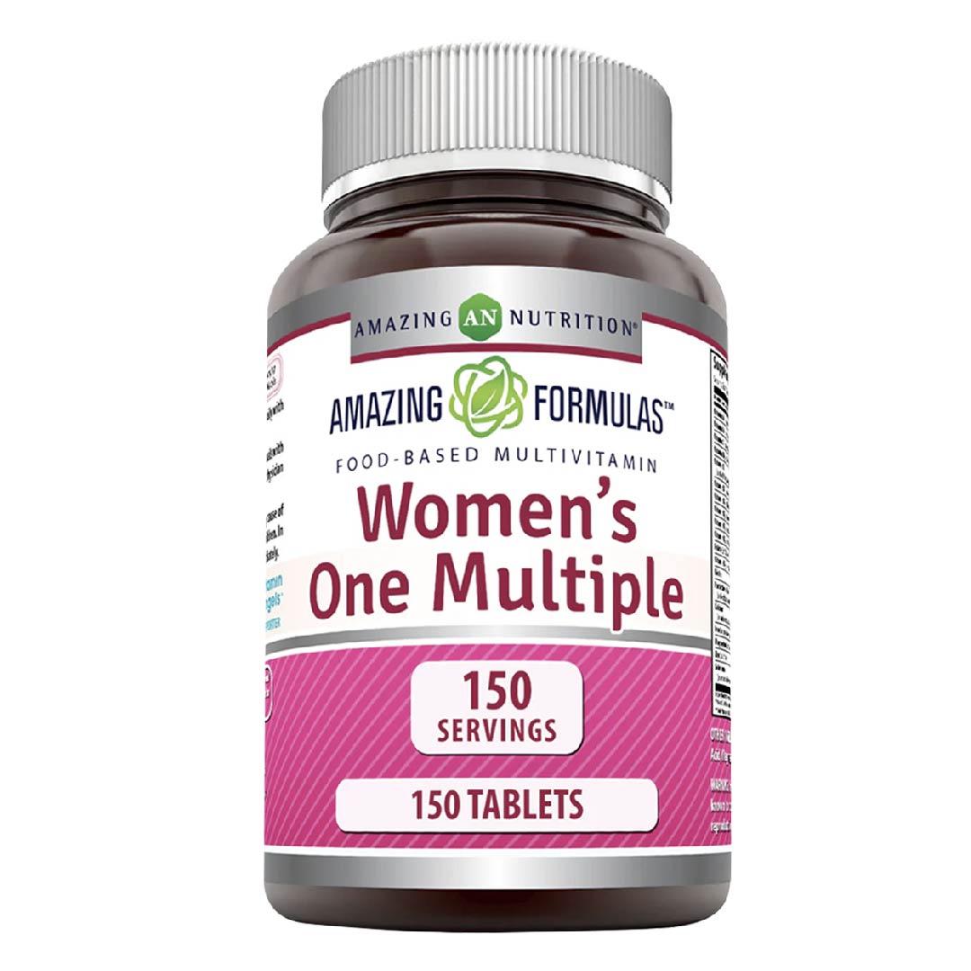Foto 2 pulgar | Amazing Formulas Womens' One Multiple Salud Mujer Multivitaminico 150 Tabletas