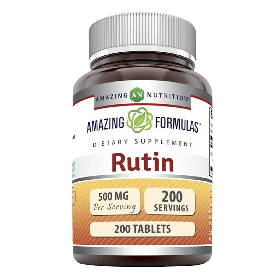 Foto 2 pulgar | Amazing Formulas Rutin Antioxidante Antiinflamatorio Salud Ocular 500 Mg Rutina 200 Tabletas