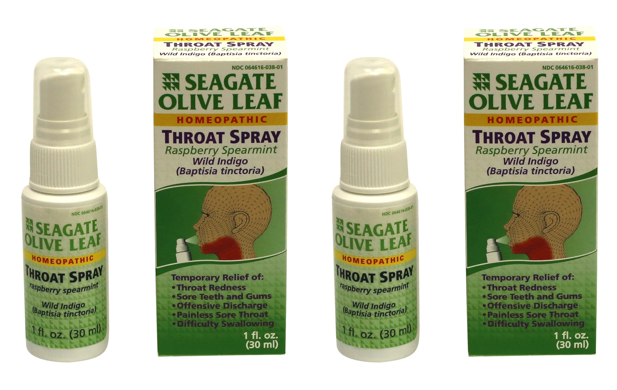 Foto 2 pulgar | Aerosol Para La Garganta Seagate Products Homeopatic Olivo Leaf 30 Ml - Venta Internacional.