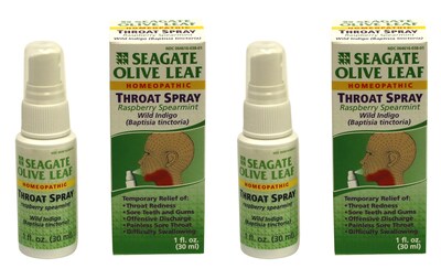 Foto 1 | Aerosol Para La Garganta Seagate Products Homeopatic Olivo Leaf 30 Ml - Venta Internacional.