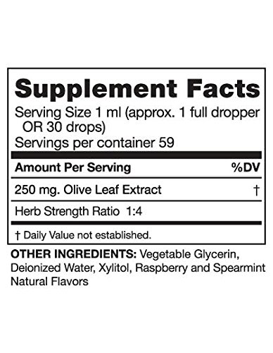 Foto 3 pulgar | Suplemento Líquido De Extracto De Hoja De Olivo De Seagate Products, 250 Mg - Venta Internacional.