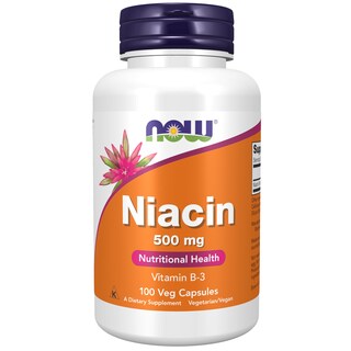 Foto 1 | Suplementos Now Foods Niacina (vitamina B-3) 500 Mg 100 Cápsulas - Venta Internacional.