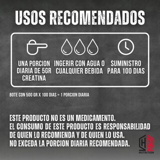 Foto 2 | HQ Nutrition Creatina Monohidratada 100% Pura