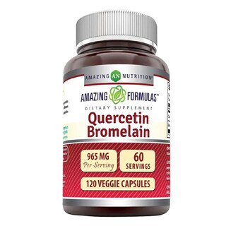 Foto 1 | Amazing Formulas Quercetin Bromelain 965 Mg Quercetina Y Bromelina Antioxidante Antiinflamatorio Salud Cardiova