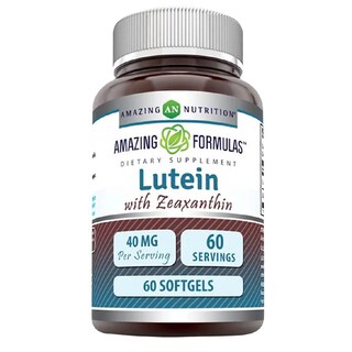 Foto 1 | Amazing Formulas Luteín Zeaxantina Salud Ocular Antioxidante Protección Daño Solar 40 Mcg 60 Softgels
