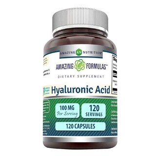 Foto 1 | Amazing Formulas Hyaluronic Acid 100 Mg Salud De La Piel Lubricación Articular Acido Hialuronico 120 Cápsulas