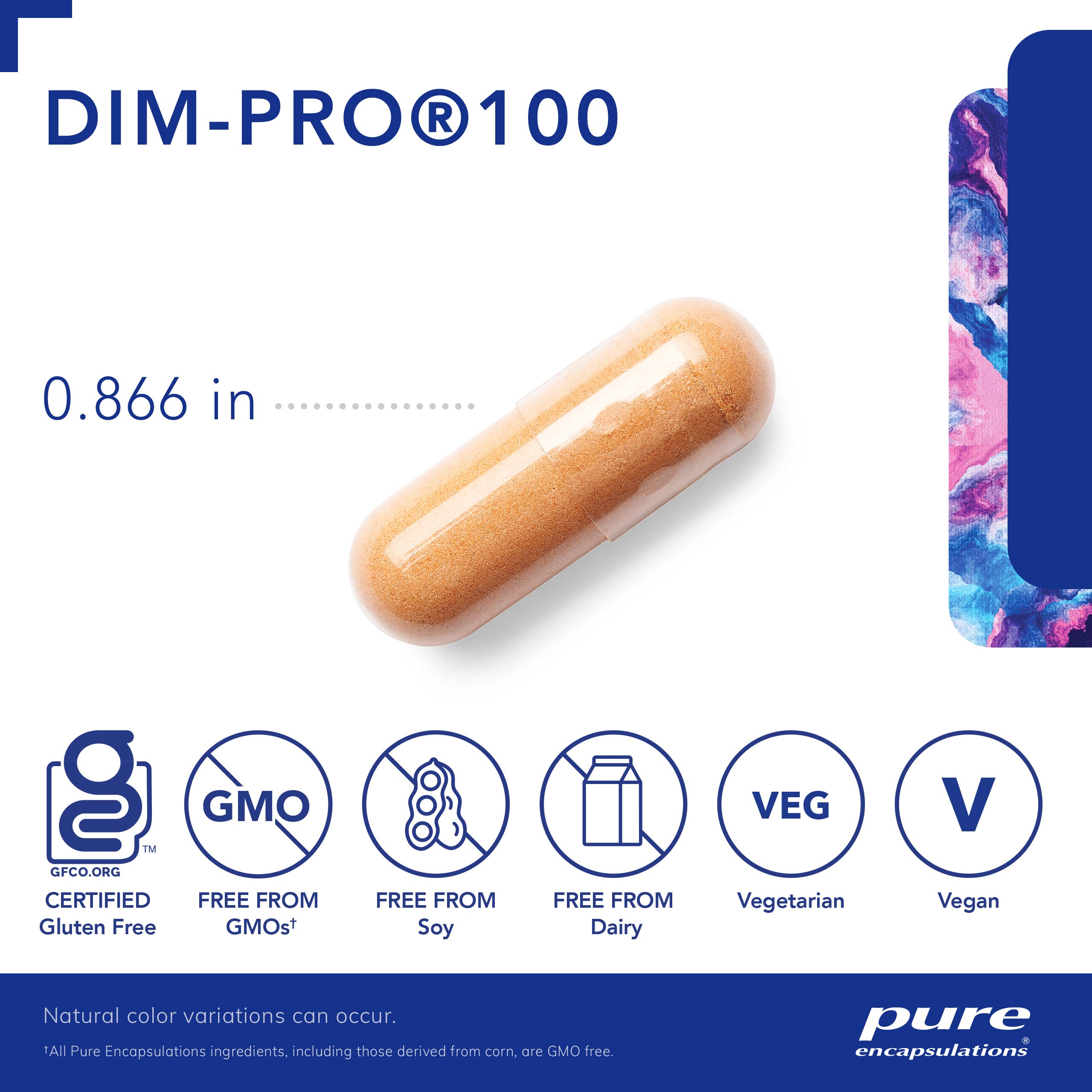 Foto 4 pulgar | Suplemento Pure Encapsulations Dimpro 100 180 Cápsulas - Venta Internacional.