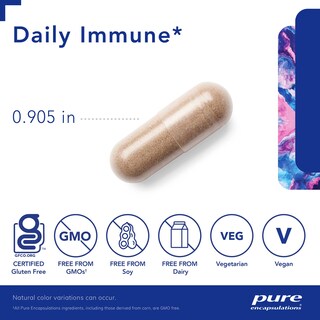 Foto 3 | Suplemento Pure Encapsulations Daily Immune 120 Cápsulas - Venta Internacional.
