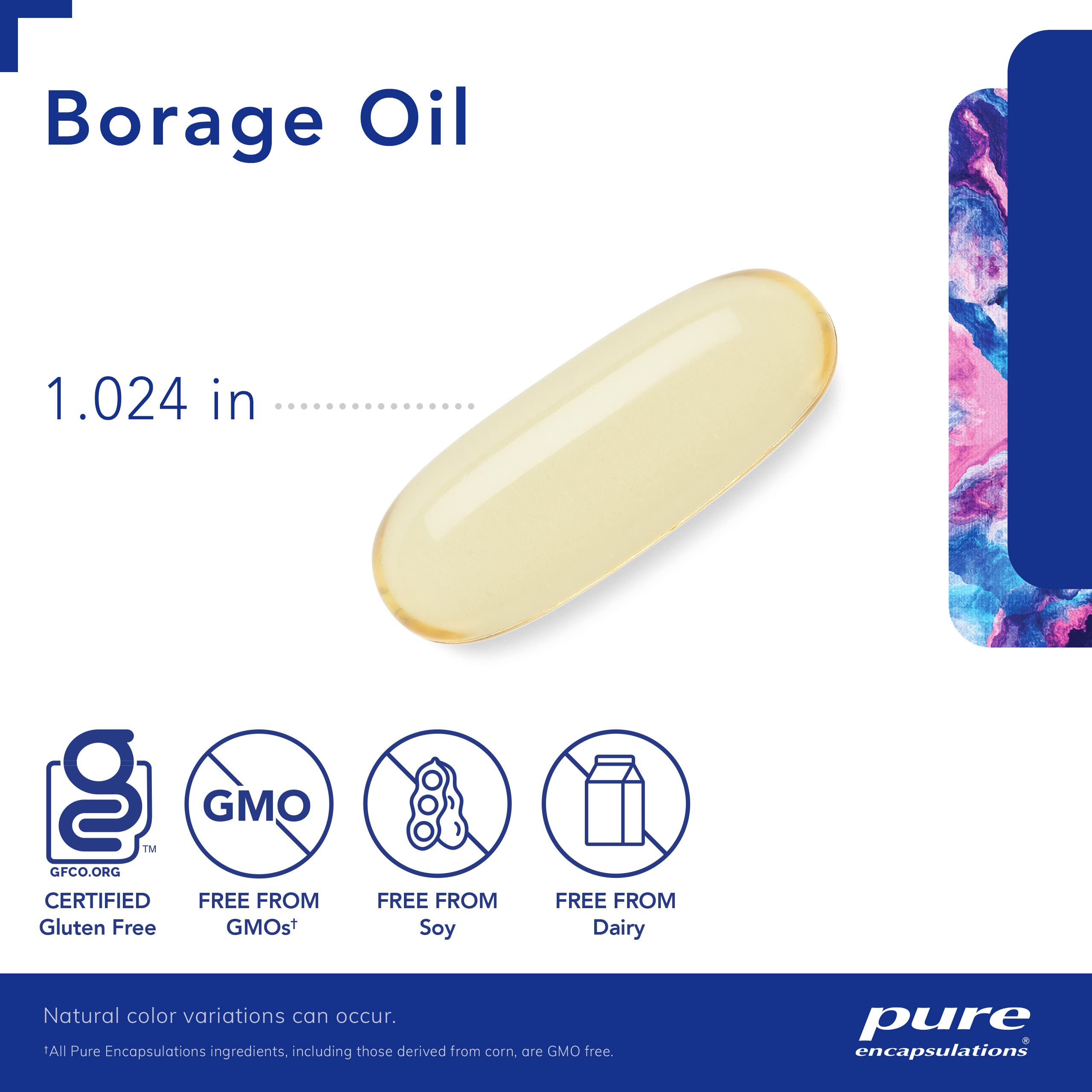 Foto 4 pulgar | Aceite De Borraja Supplement Pure Encapsulations 180 Cápsulas De Gelatina Blanda - Venta Internacional.