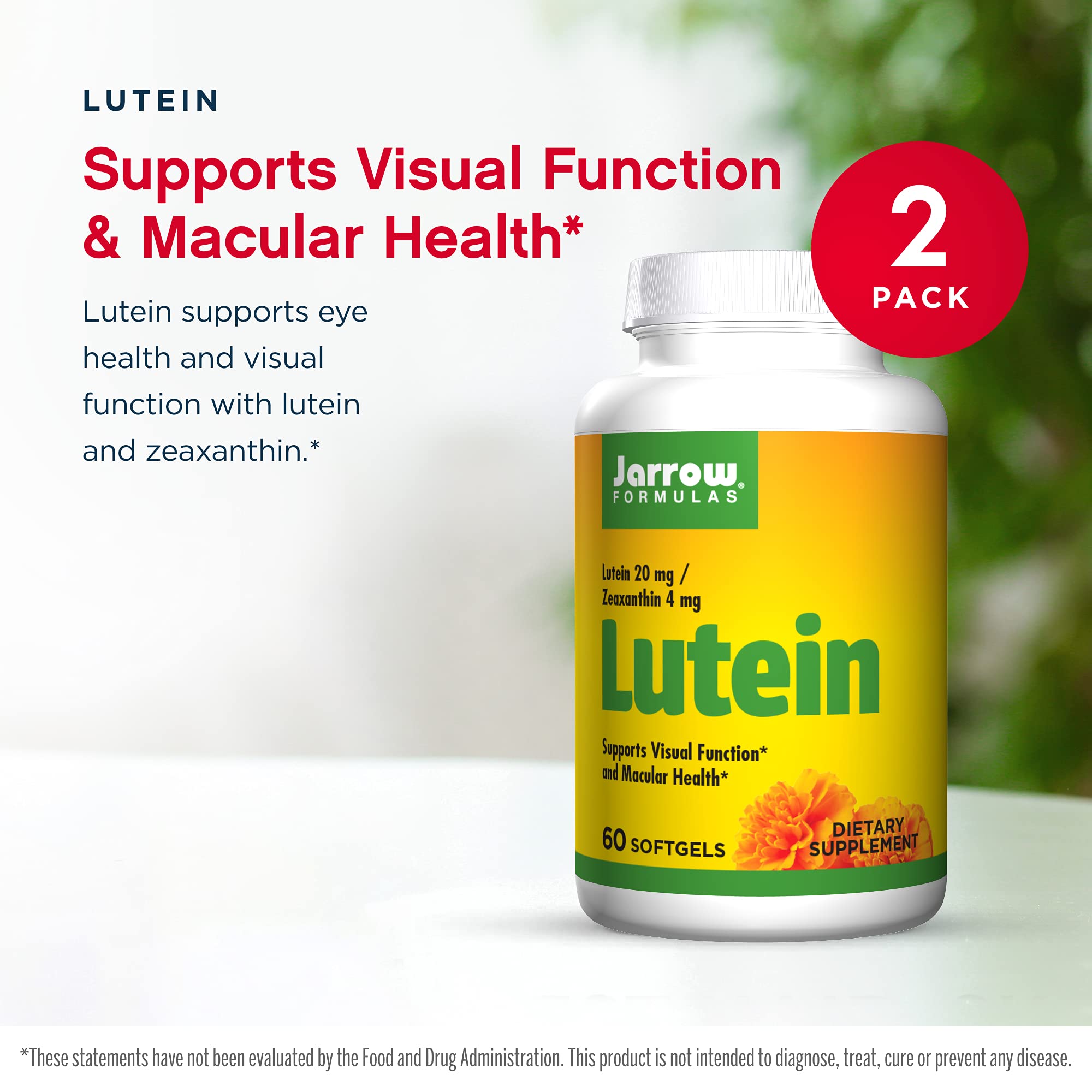 Foto 4 pulgar | Suplemento Jarrow Formulas, 20 Mg, Cápsulas Blandas De Luteína X120 - Venta Internacional.