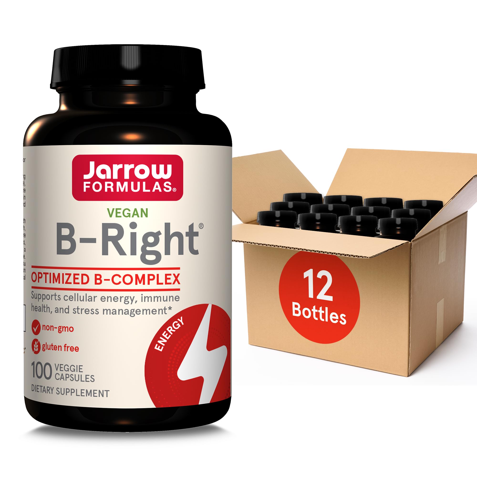 Foto 2 pulgar | Suplemento Dietético Jarrow Formulas B-right Optimized B-complex - Venta Internacional.