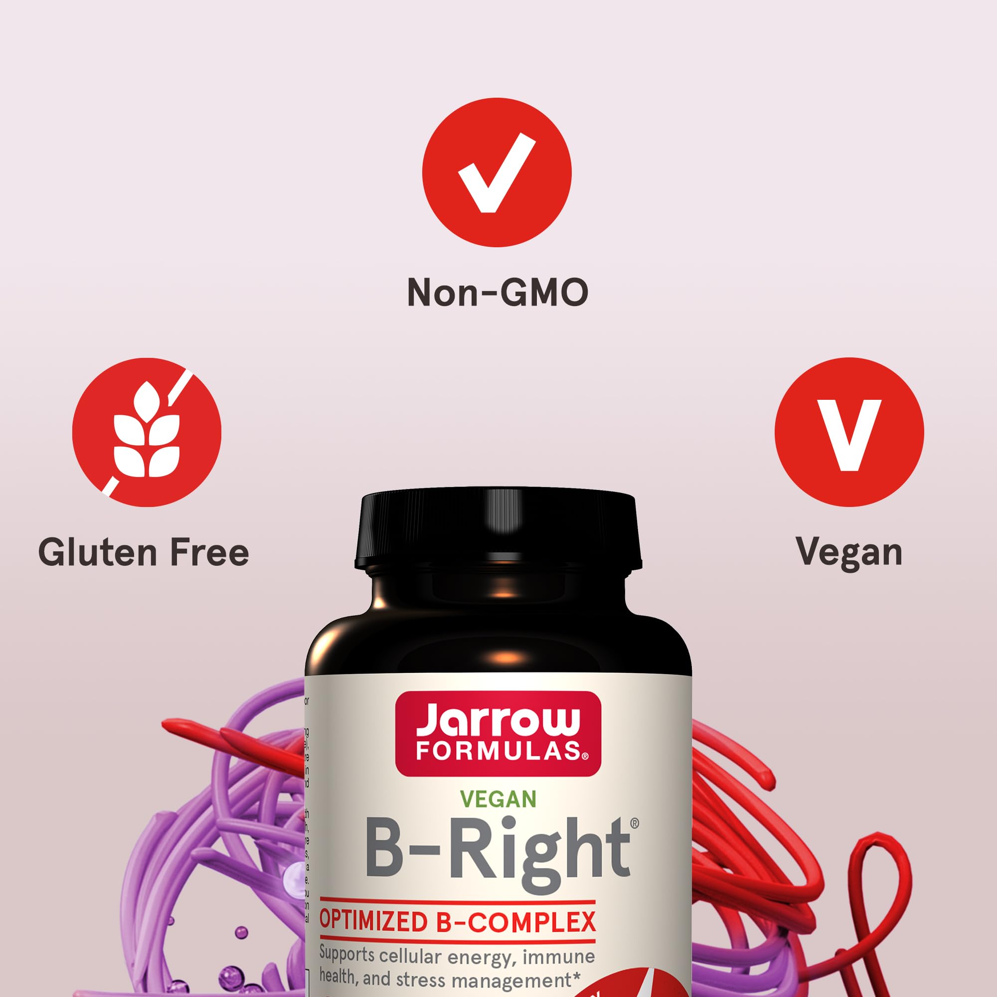 Foto 6 pulgar | Suplemento Dietético Jarrow Formulas B-right Optimized B-complex - Venta Internacional.