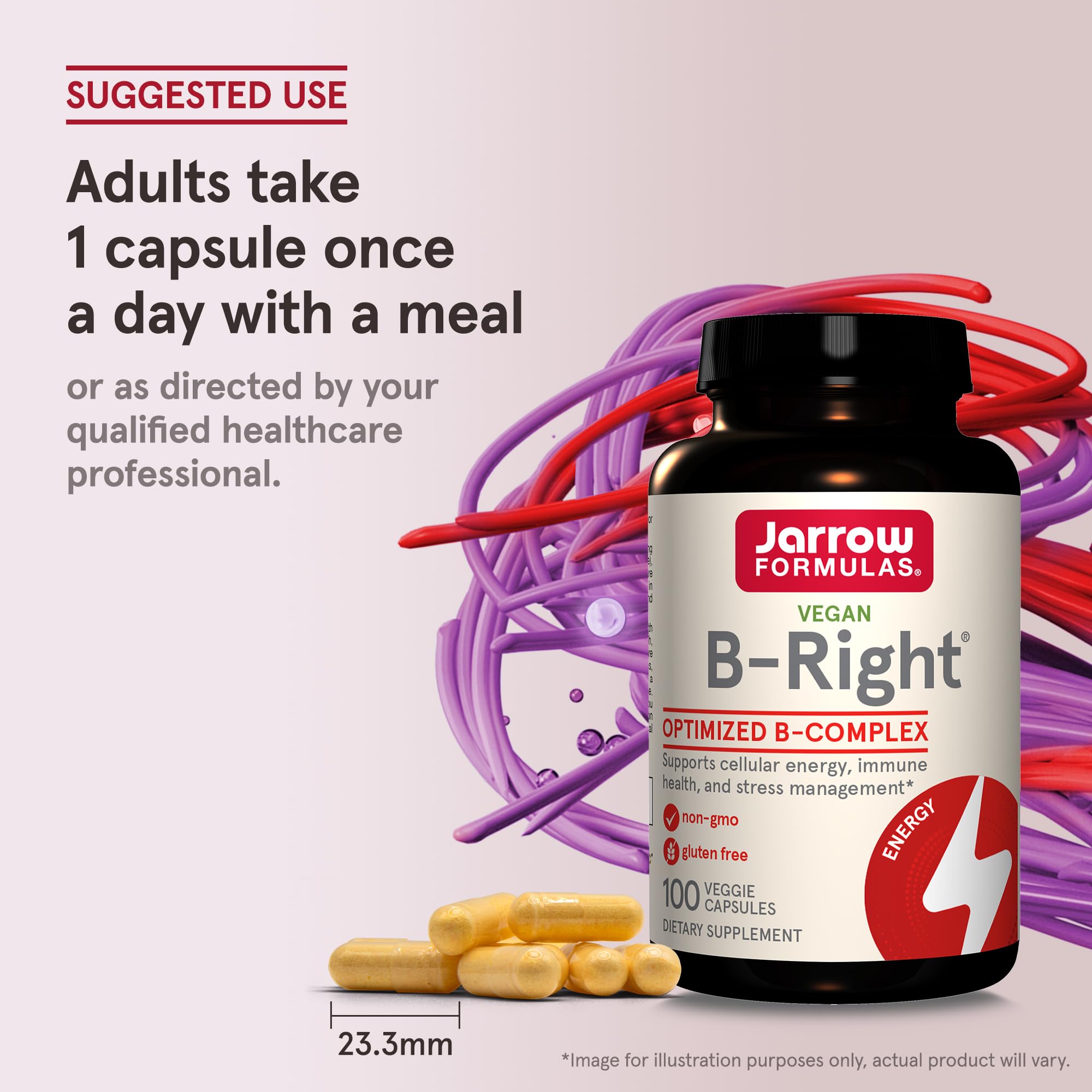 Foto 8 pulgar | Suplemento Dietético Jarrow Formulas B-right Optimized B-complex - Venta Internacional.