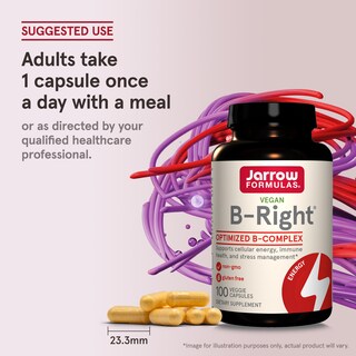 Foto 7 | Suplemento Dietético Jarrow Formulas B-right Optimized B-complex - Venta Internacional.