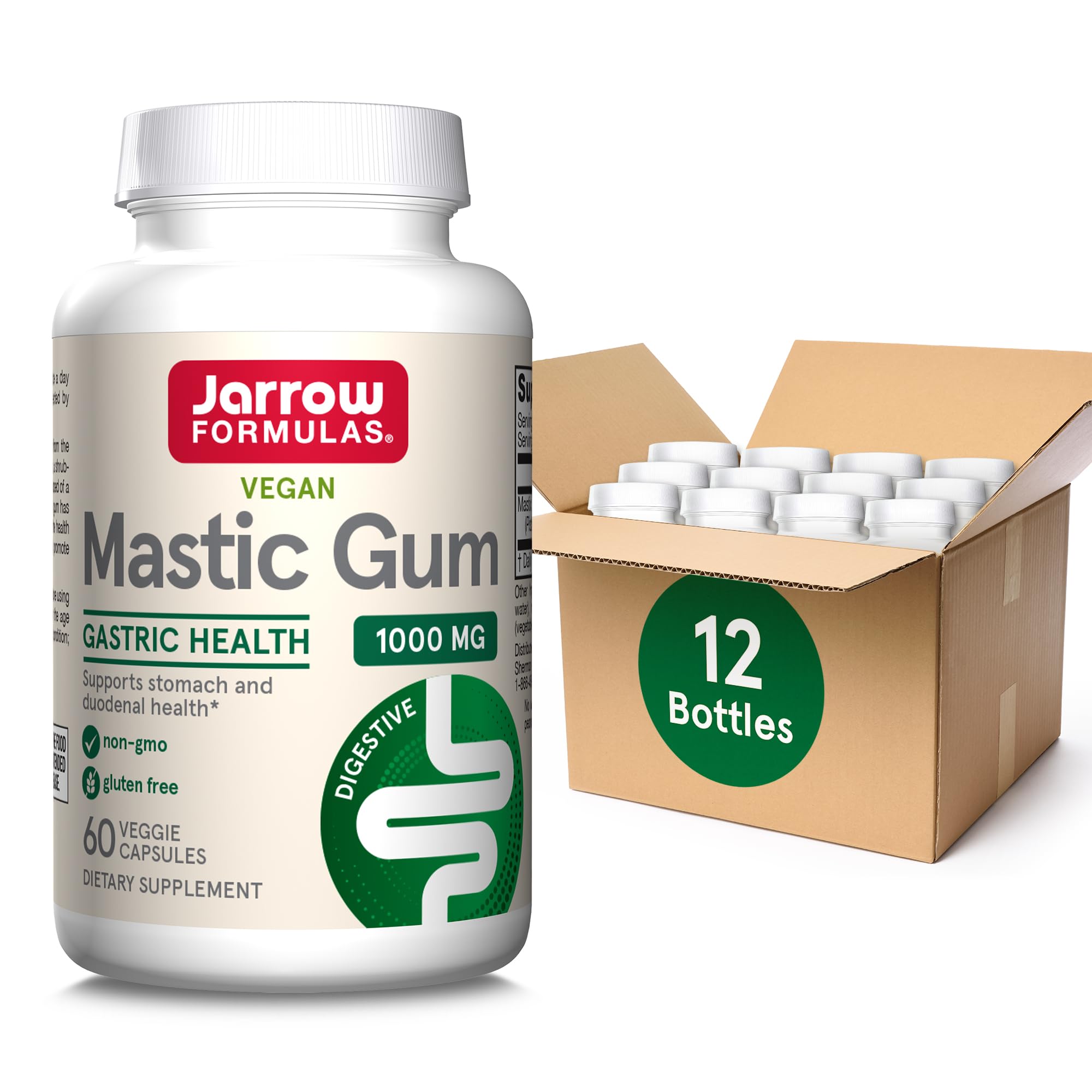 Foto 2 pulgar | Suplemento Jarrow Formulas Mastic Gum 1000 Mg 60 Cápsulas - Venta Internacional.