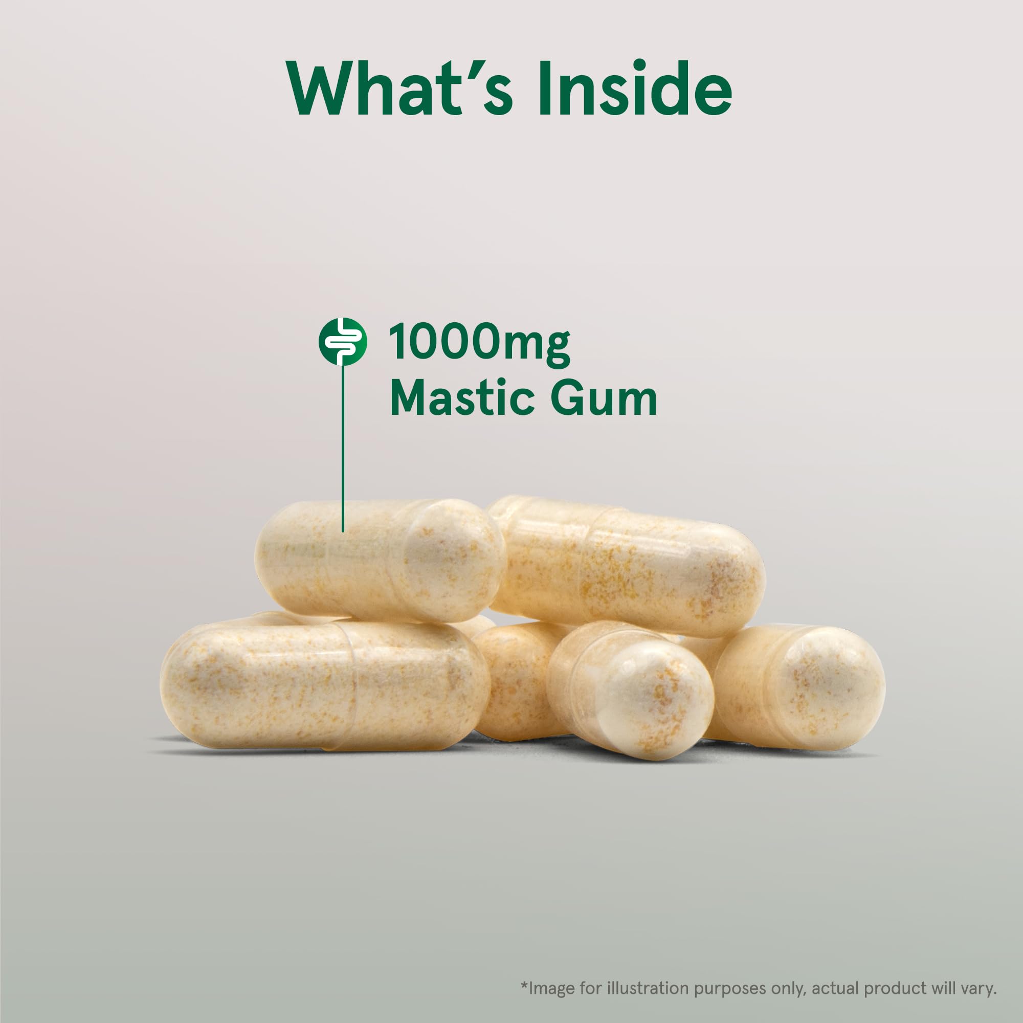 Foto 4 pulgar | Suplemento Jarrow Formulas Mastic Gum 1000 Mg 60 Cápsulas - Venta Internacional.