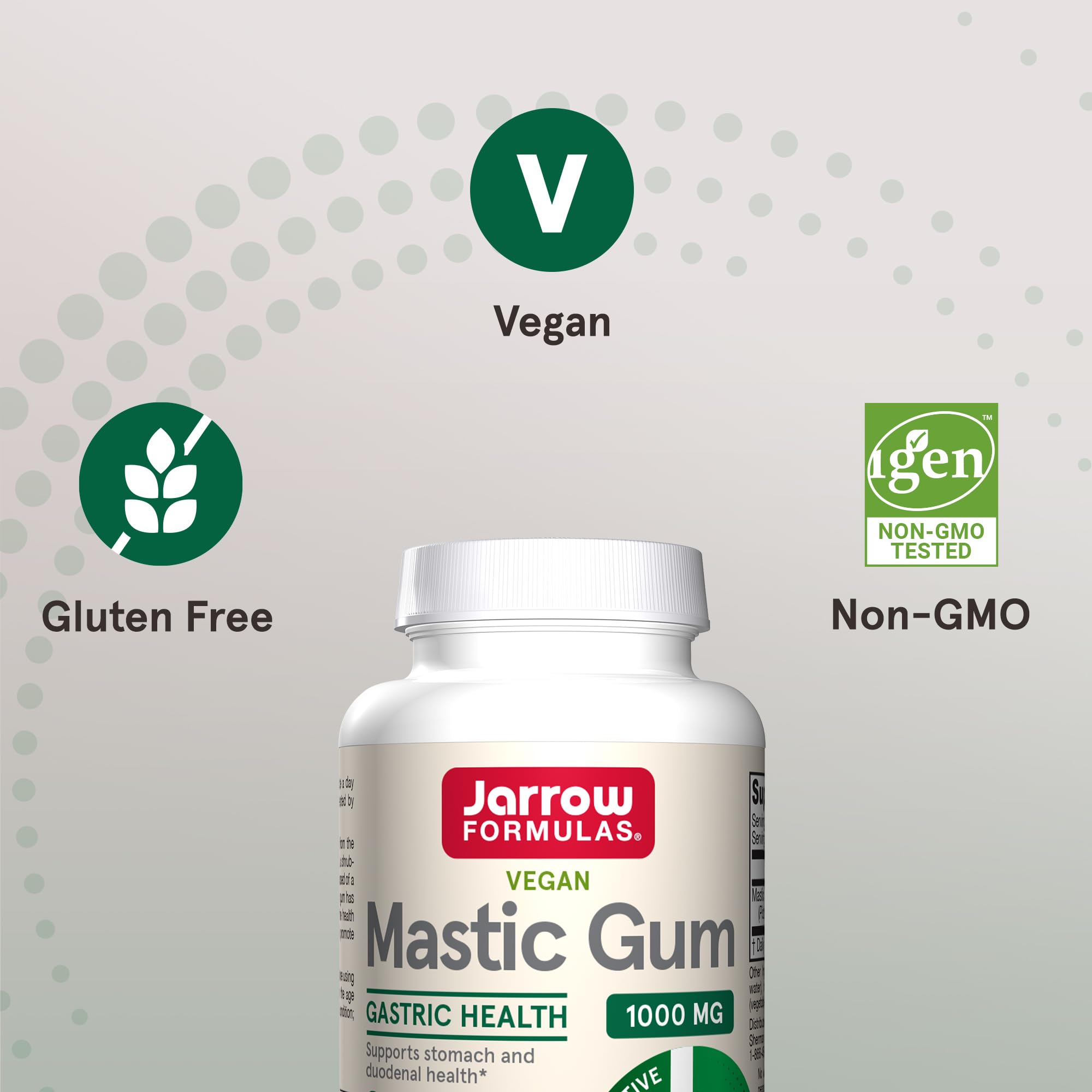 Foto 6 pulgar | Suplemento Jarrow Formulas Mastic Gum 1000 Mg 60 Cápsulas - Venta Internacional.