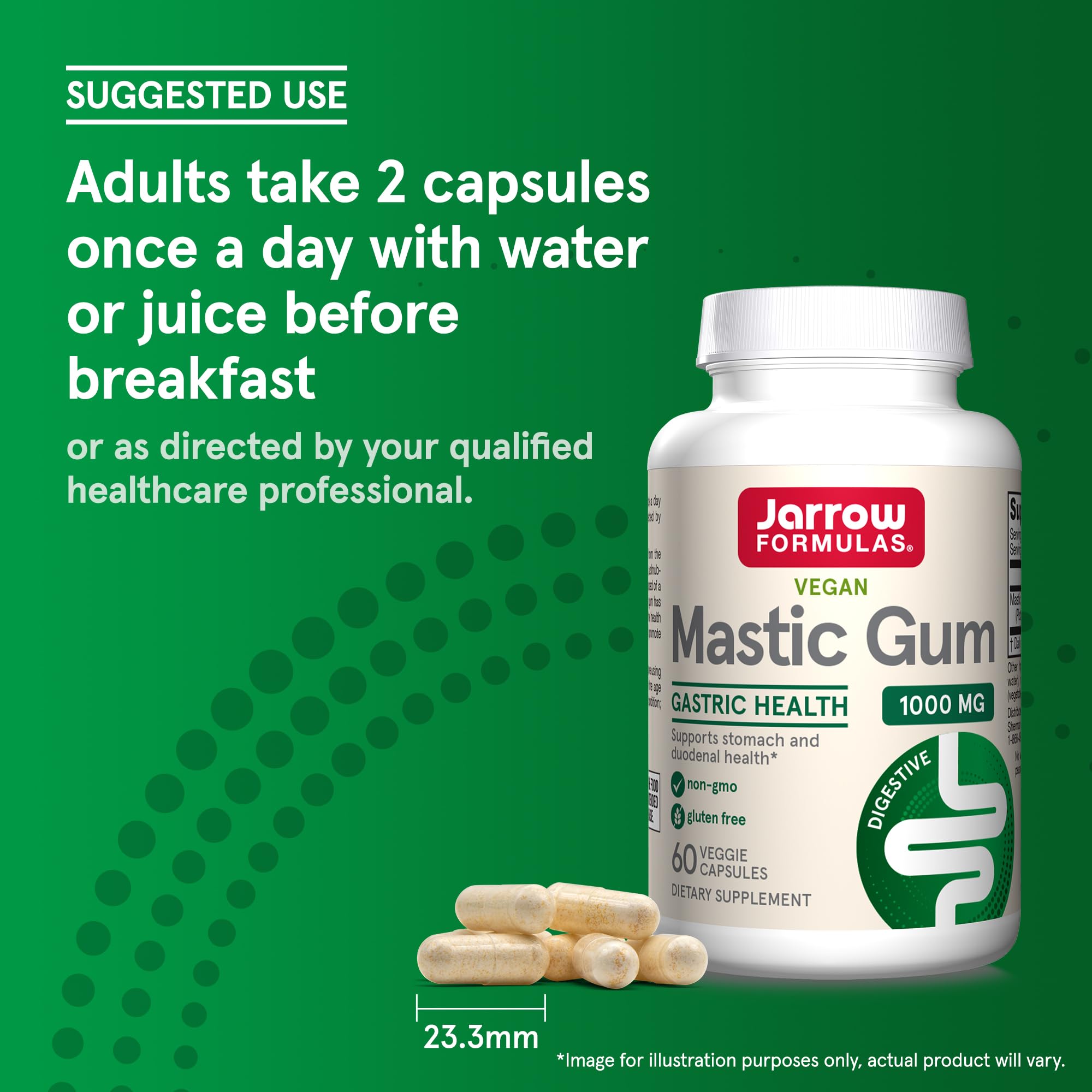 Foto 8 pulgar | Suplemento Jarrow Formulas Mastic Gum 1000 Mg 60 Cápsulas - Venta Internacional.
