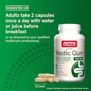 Foto 7 | Suplemento Jarrow Formulas Mastic Gum 1000 Mg 60 Cápsulas - Venta Internacional.