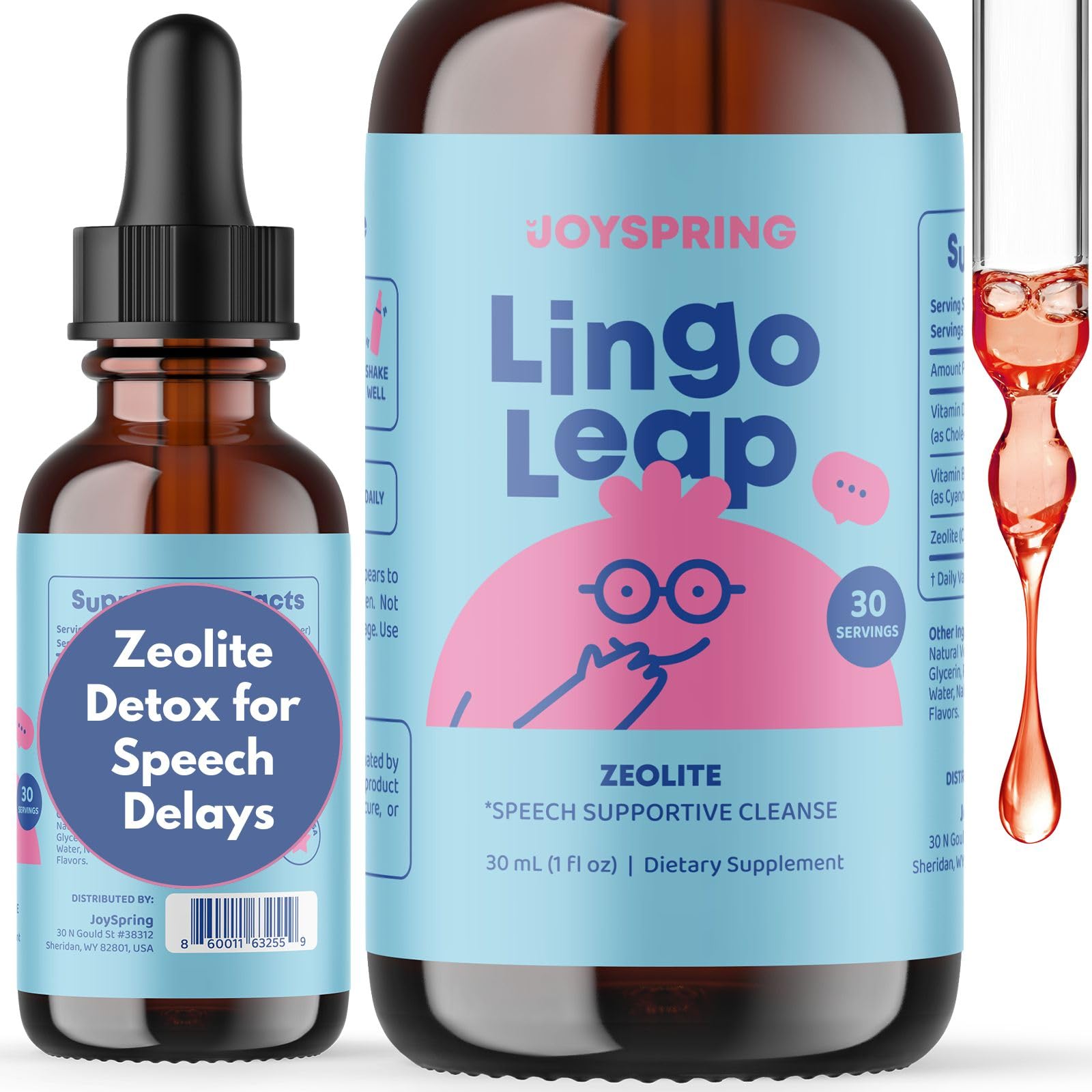 Foto 2 pulgar | Suplemento Joyspring Speech Delay para Niños con Zeolita Detox - Venta Internacional