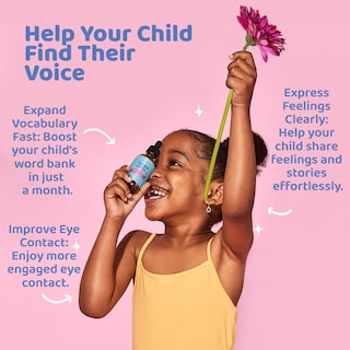 Foto 2 | Suplemento Joyspring Speech Delay para Niños con Zeolita Detox - Venta Internacional