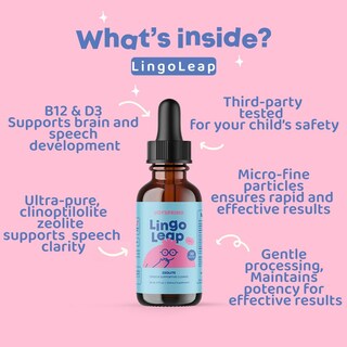 Foto 4 | Suplemento Joyspring Speech Delay para Niños con Zeolita Detox - Venta Internacional