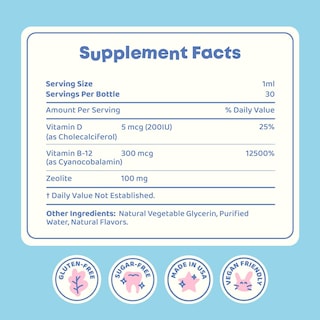 Foto 6 | Suplemento Joyspring Speech Delay para Niños con Zeolita Detox - Venta Internacional