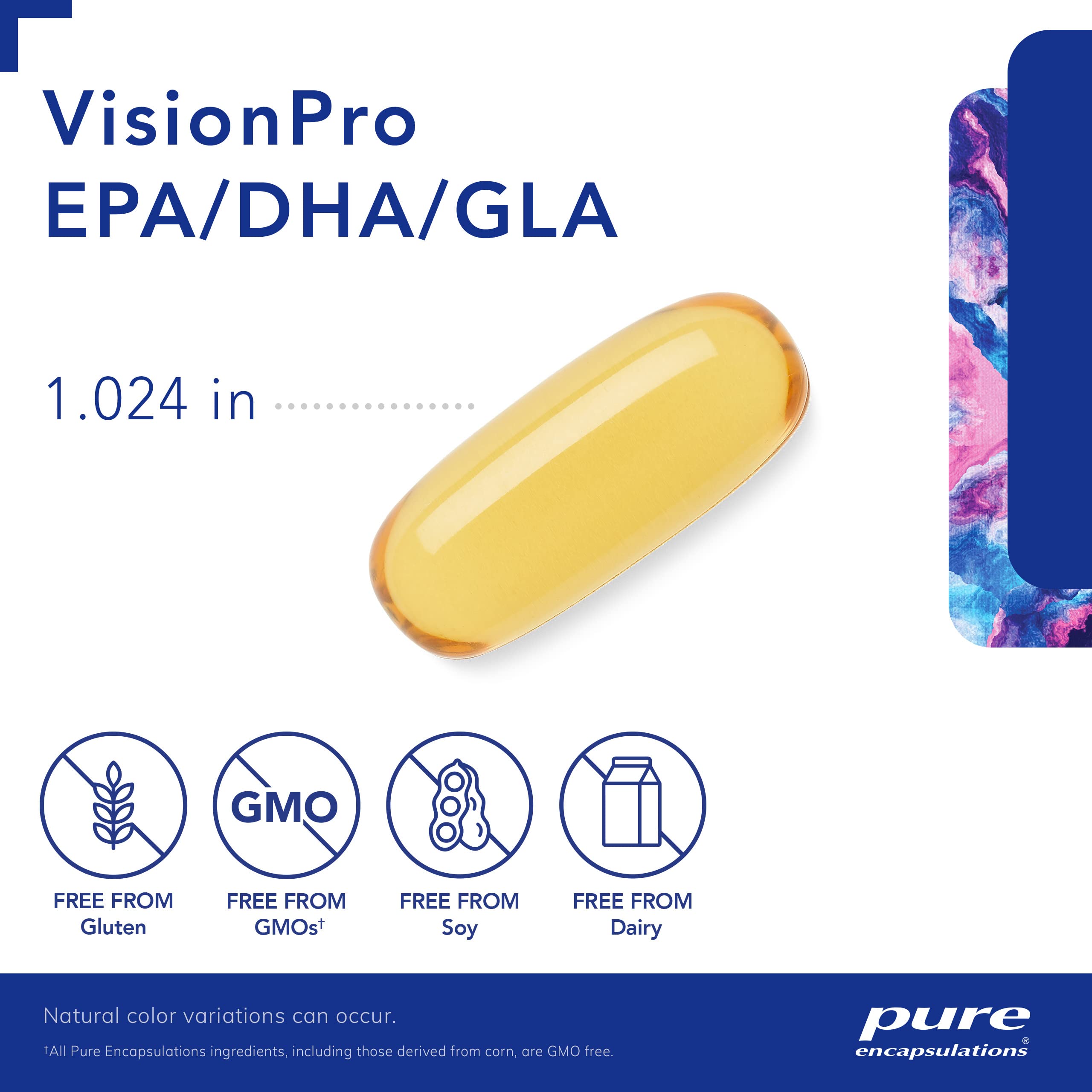 Foto 4 pulgar | Suplemento Pure Encapsulations Visionpro Epa/dha/gla 180 Cápsulas - Venta Internacional.
