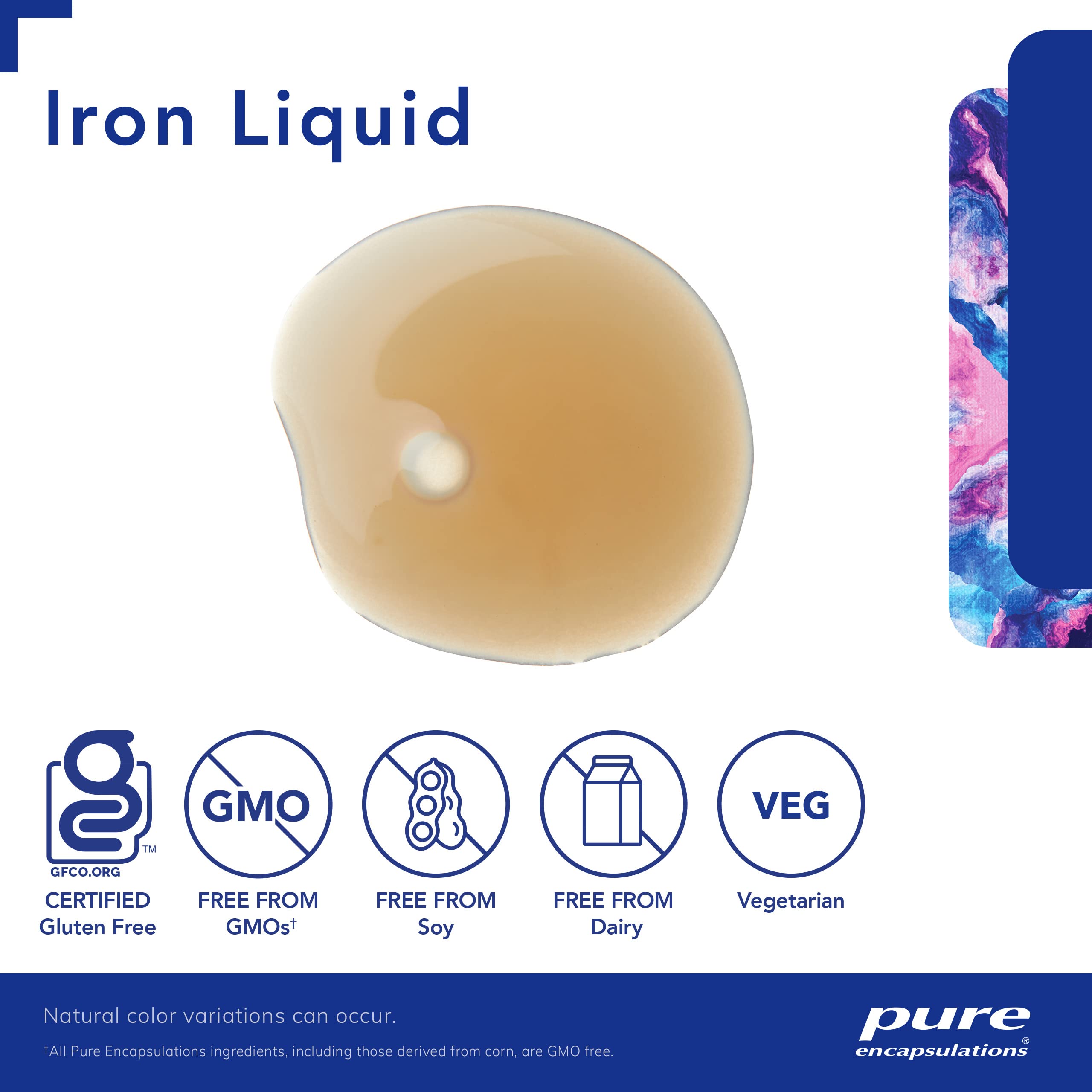 Foto 4 pulgar | Suplemento Líquido De Hierro Pure Encapsulations, 120 Ml - Venta Internacional.