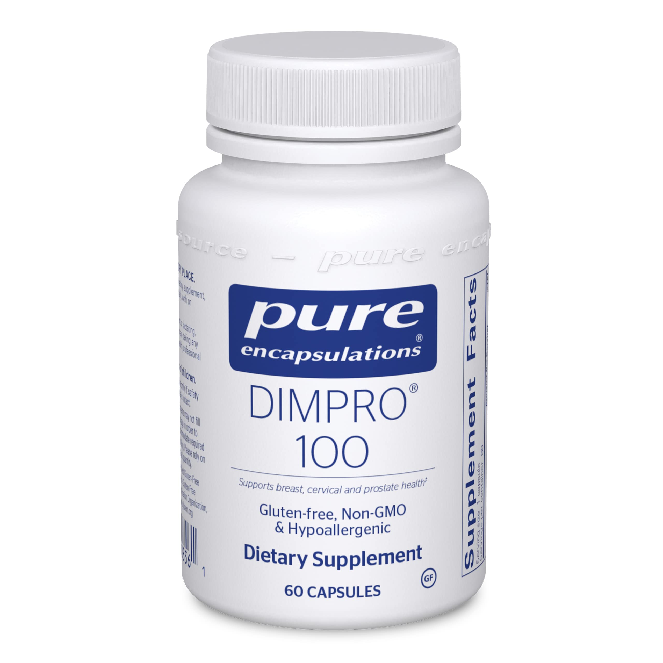 Foto 2 pulgar | Supplement Pure Encapsulations Dimpro 100 Diindolilmetano, 60 Cápsulas - Venta Internacional.