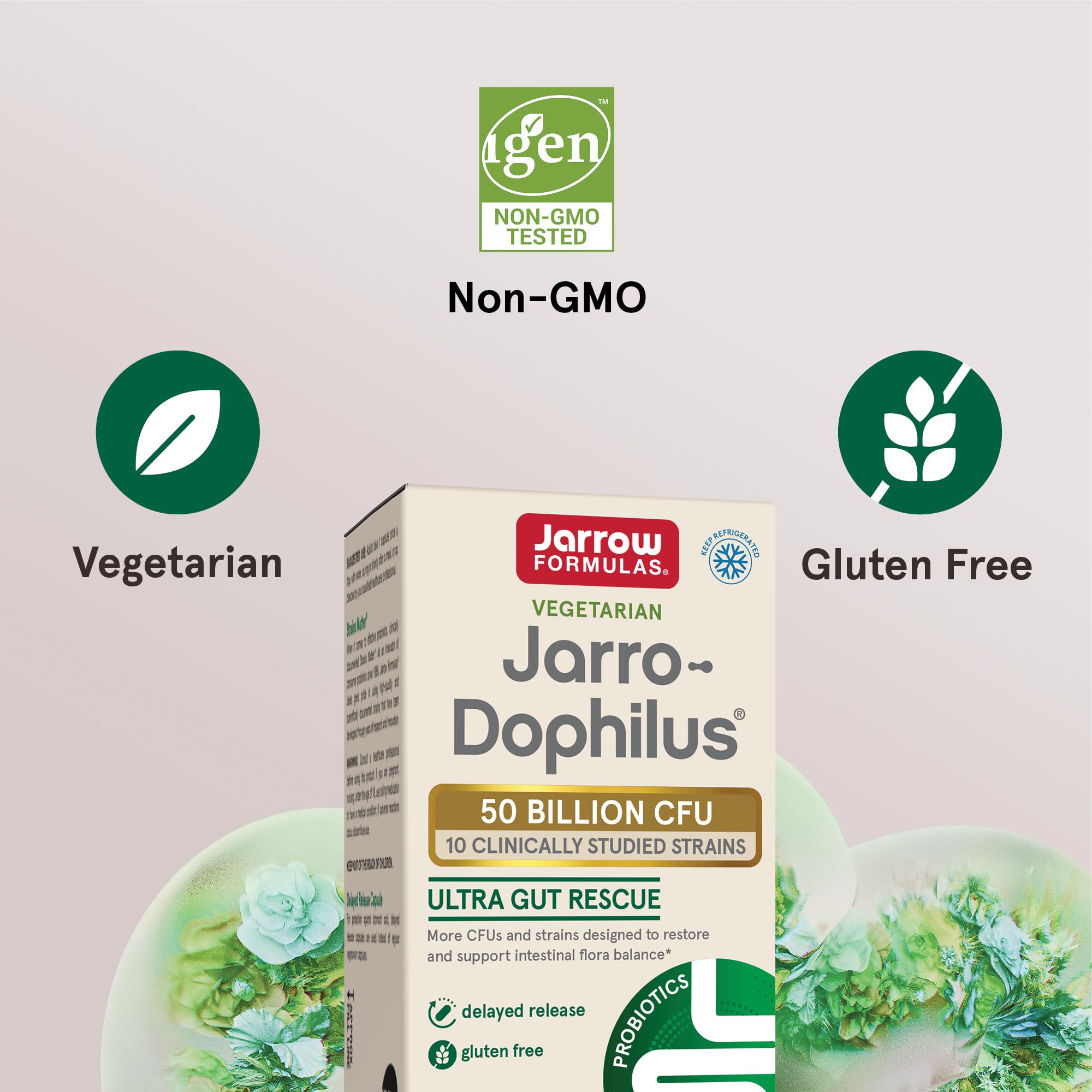 Foto 6 pulgar | Suplemento Jarro-dophilus Ultra Gut Rescue De Jarrow Formulas - Venta Internacional.