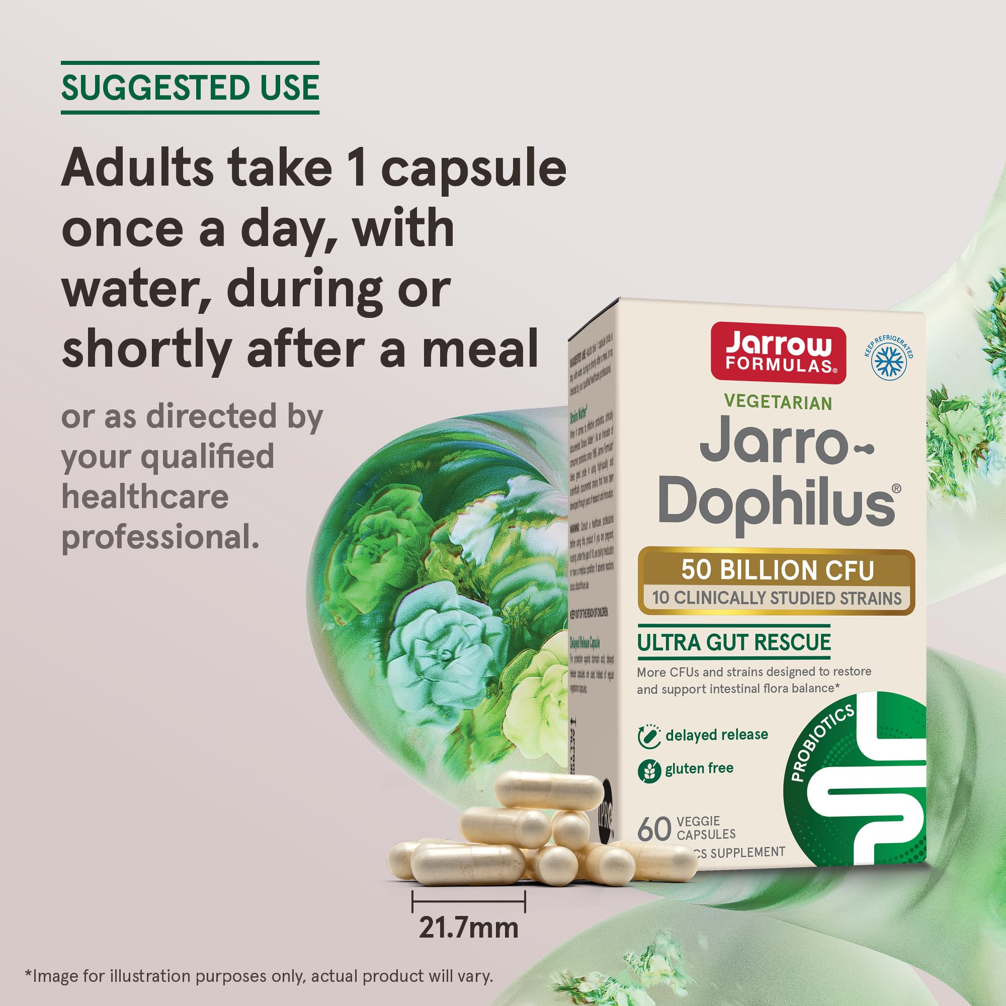 Foto 7 | Suplemento Jarro-dophilus Ultra Gut Rescue De Jarrow Formulas - Venta Internacional.