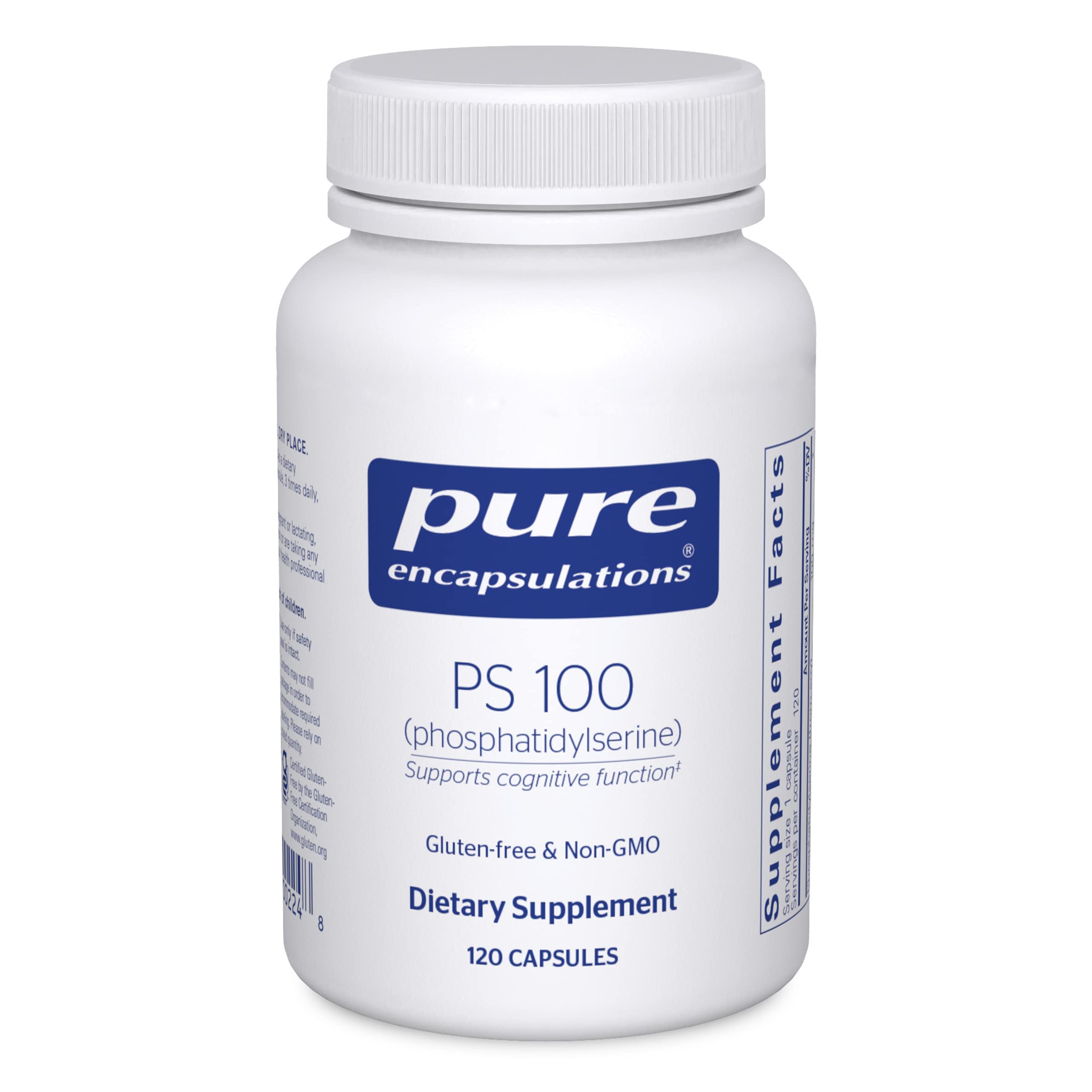 Foto 2 pulgar | Suplemento Pure Encapsulations Ps 100 Fosfatidilserina 120 Cápsulas - Venta Internacional.