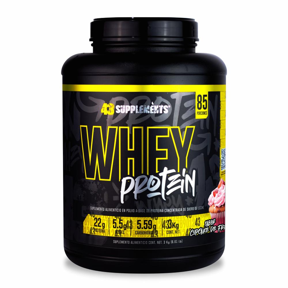 Foto 1 | 43 Whey Protein 3 Kg Cupcake De Fresa 43 Supplements