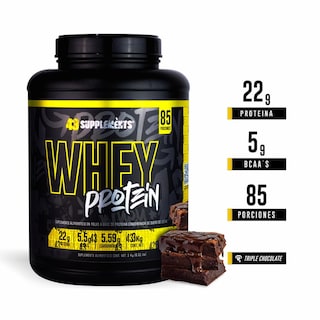 Foto 2 | 43 Whey Protein 3 Kg Triple Chocolate 43 Supplements