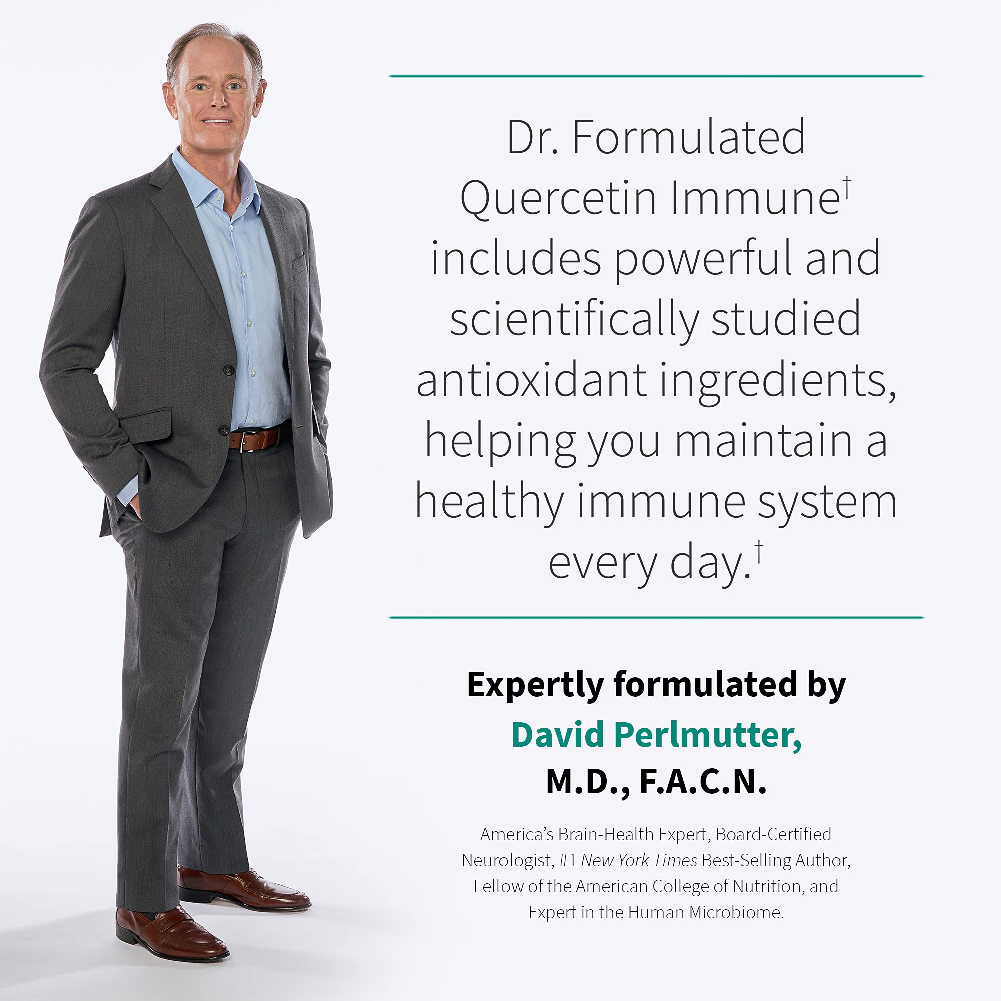 Foto 5 pulgar | Suplemento Garden Of Life Quercetin Immune System 30 Comprimidos - Venta Internacional.